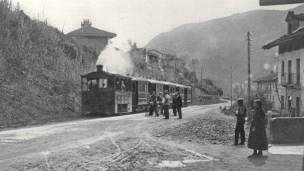 La stazione di San Bernardino (Trana).